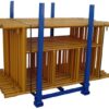 Rack palette de stockage + poteaux charge 1200 KG – Image 2